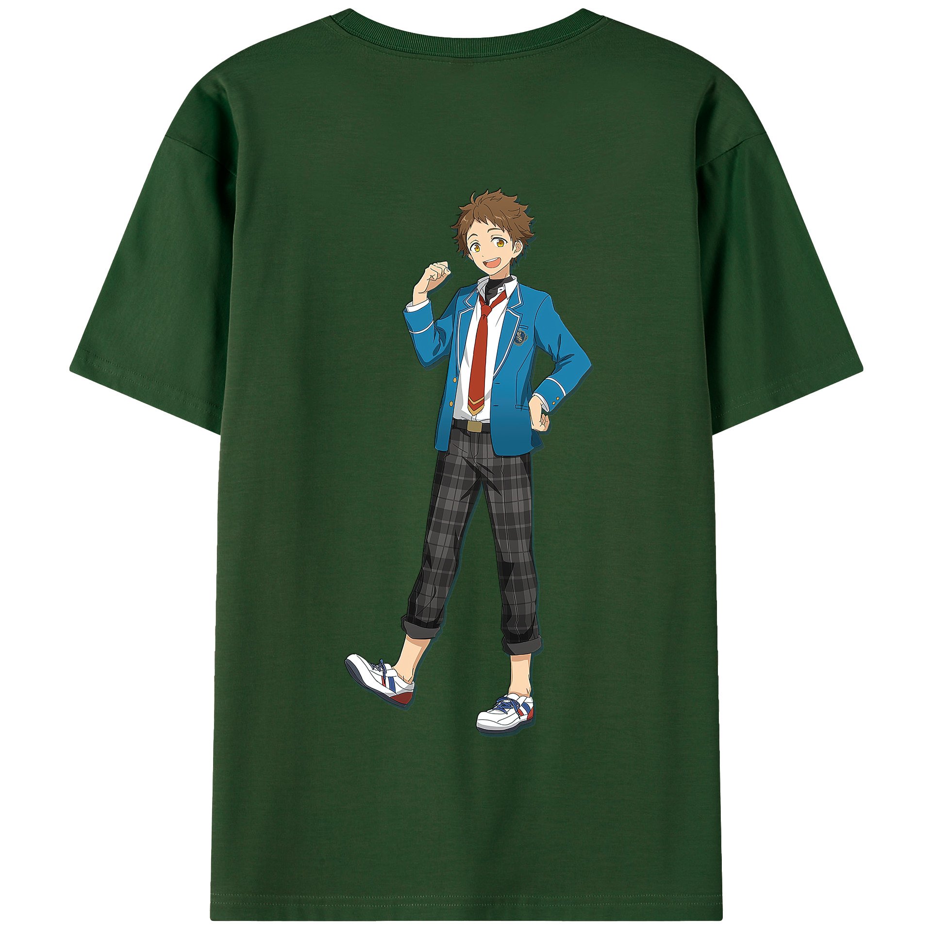 （画像用） あんさんぶるスターズ! Ensemble Stars 綿100％半袖Tシャツ（背面プリント）